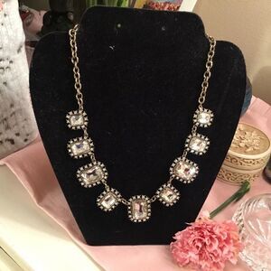 NWT.
Cookie Lee Brand Goldtone and Crystal Necklace